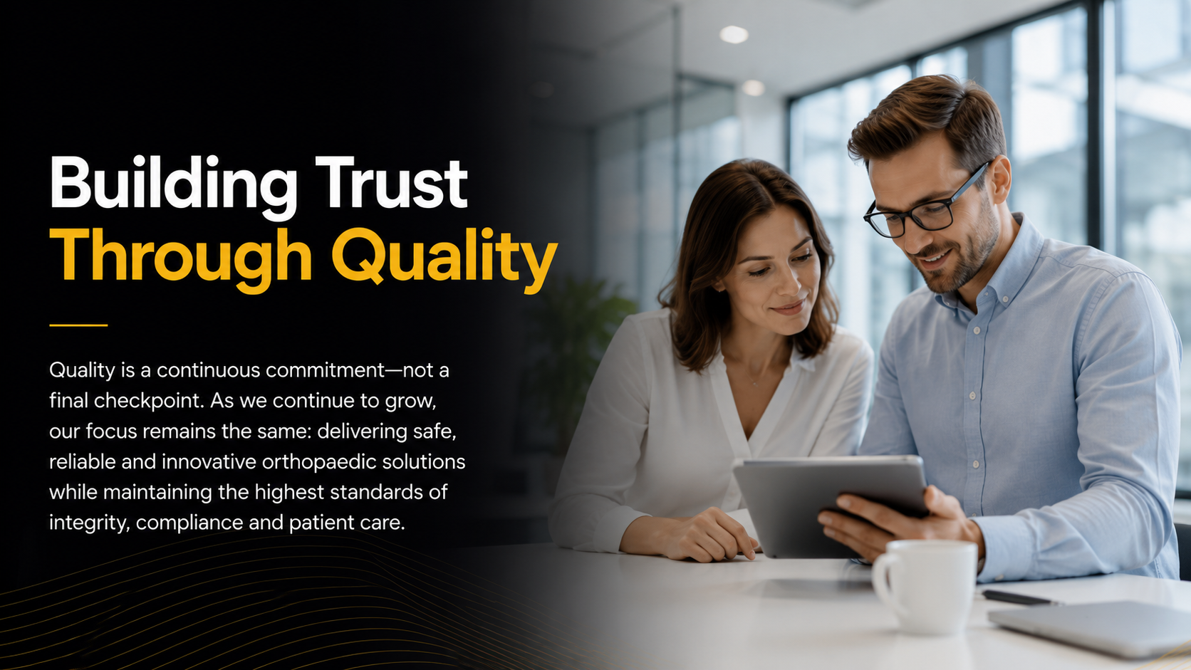 Building Trust Through Quality